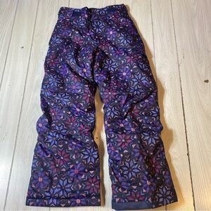 Columbia Starchaser Peak II Pant Serenity Paperflakes Youth M Snowpants NWOT!
